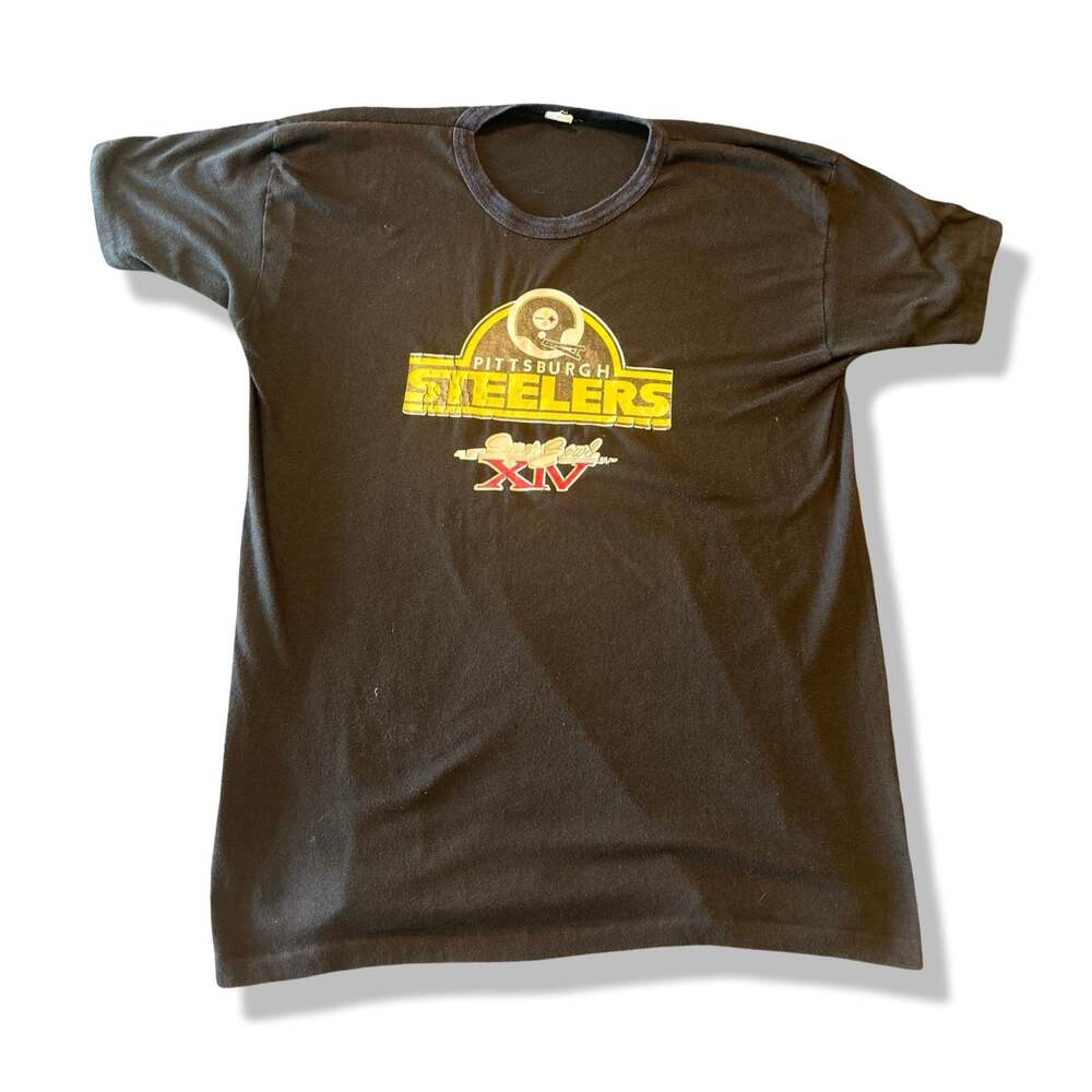 Vintage 1980 Pittsburgh Steelers Super Bowl XIV Single Stitch T-Shirt